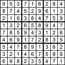 sudoku solution